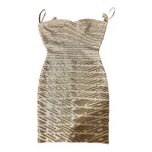 Herve Leger beaded dress